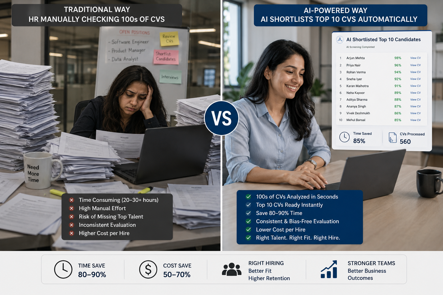 HR Autonomous Recruitment Mockup